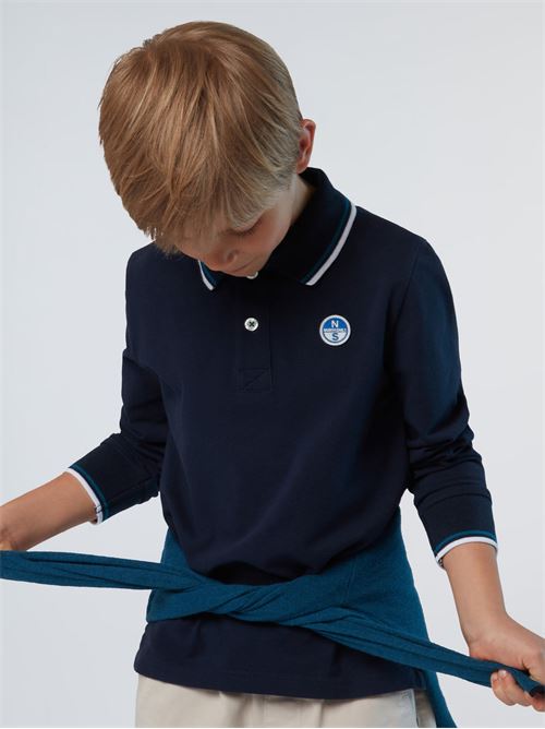 POLO LONG SLEEVE W/LOGO NORTH SAILS | 795085/802